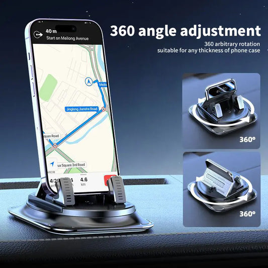 360° Rotating Car Phone Holder 🚗📱✨