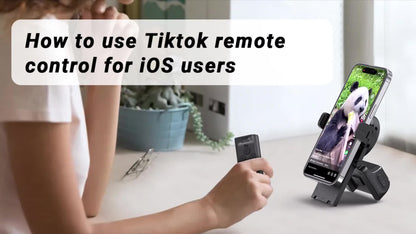 📱 TikTok Remote Scroller & Phone Stand | Wireless Page Turner