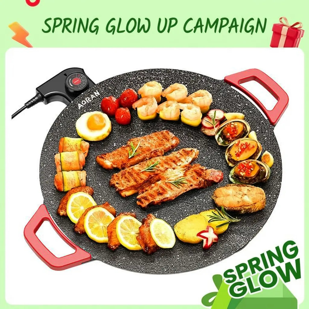 1500W Smokeless Electric BBQ Grill 🍖🔥