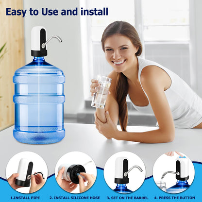 Rechargeable 5 Gallon Water Dispenser Pump 💧🔋