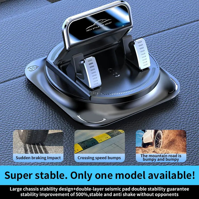 360° Rotating Car Phone Holder 🚗📱✨